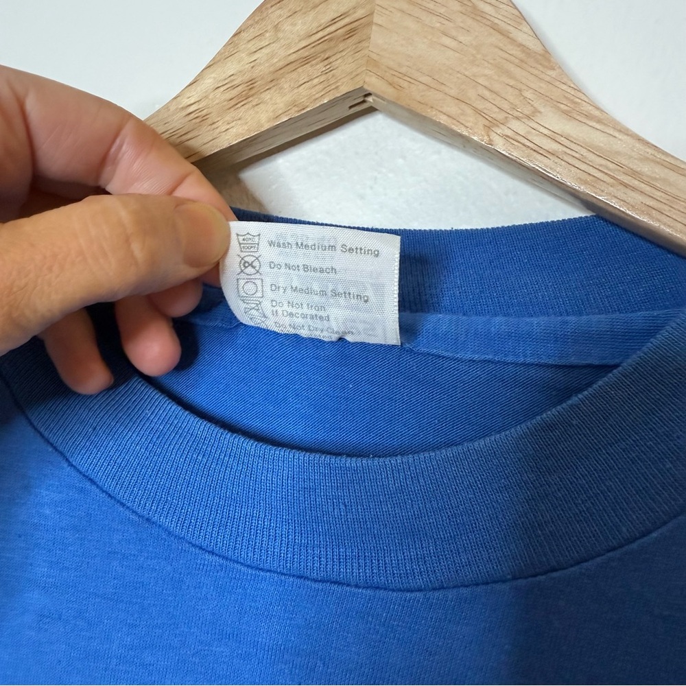 Vintage 70s Single Stitch Hanes 50/50 Colorado Graphic T shirt  size medium - Picture 7 of 8